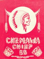 Chemawa Indian School 1965 yearbook cover photo