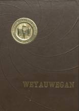 Weyauwega High School 1970 yearbook cover photo