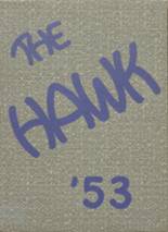 Chaska High School 1953 yearbook cover photo