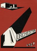 Dorchester High School 1957 yearbook cover photo