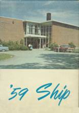 Presque Isle High School 1959 yearbook cover photo