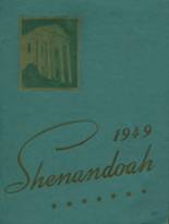 Shenandoah Valley Academy 1949 yearbook cover photo