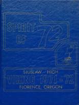 Siuslaw High School 1972 yearbook cover photo