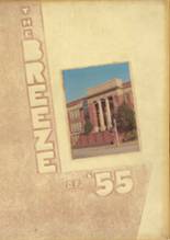 Pleasantville High School 1955 yearbook cover photo