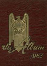 Adams High School 1963 yearbook cover photo