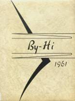 Byron High School 1961 yearbook cover photo