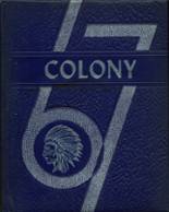 1967 Colony High School Yearbook from Corn, Oklahoma cover image