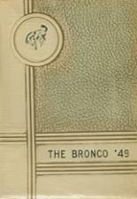 Briscoe High School 1949 yearbook cover photo