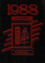 1988 Clarinda High School Yearbook from Clarinda, Iowa cover image