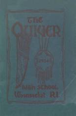 1924 Woonsocket High School Yearbook from Woonsocket, Rhode Island cover image