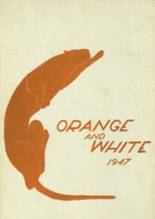 Orange High School 1947 yearbook cover photo