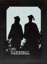 Menlo High School 1971 yearbook cover photo