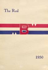 Brodhead High School 1950 yearbook cover photo