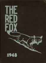Foxboro High School 1948 yearbook cover photo