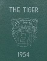 Groton High School 1954 yearbook cover photo