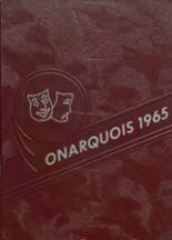 Onarga High School 1965 yearbook cover photo