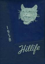 Chapel Hill High School 1958 yearbook cover photo