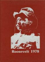 Roosevelt High School 1978 yearbook cover photo