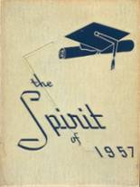 Kirkman Technical High School 1957 yearbook cover photo