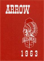 Frontier Regional High School 1963 yearbook cover photo