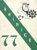 Rainier High School 1977 yearbook cover photo