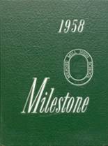 Milford Mill High School/Academy 1958 yearbook cover photo