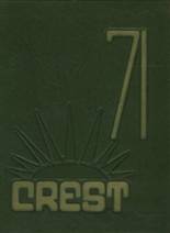 1971 St. Clement High School Yearbook from Center line, Michigan cover image