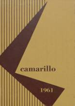 Adolfo Camarillo High School 1961 yearbook cover photo
