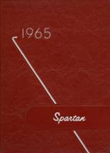 Sparta High School 1965 yearbook cover photo