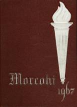 Morgan County High School 1967 yearbook cover photo