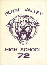 Royal Valley High School 1972 yearbook cover photo