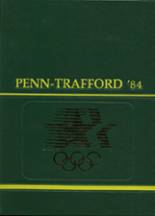 Penn-Trafford High School 1984 yearbook cover photo