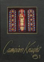 Campion Jesuit High School 1961 yearbook cover photo