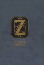 Zanesville High School 1922 yearbook cover photo
