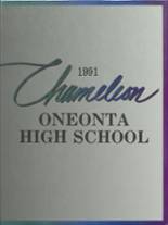 Oneonta High School 1991 yearbook cover photo