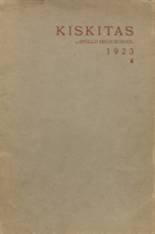 Apollo High School 1923 yearbook cover photo