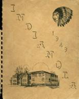 Iola High School 1949 yearbook cover photo