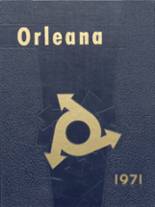 Orleans High School 1971 yearbook cover photo