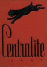 1957 Central High School Yearbook from Fountain city, Tennessee cover image