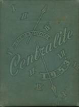 Red Creek Central High School 1953 yearbook cover photo