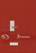 Franklinton High School 1963 yearbook cover photo