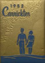 Carrick High School 1952 yearbook cover photo