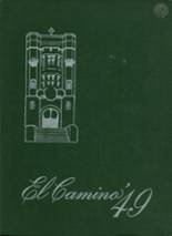 Loyola High School 1949 yearbook cover photo