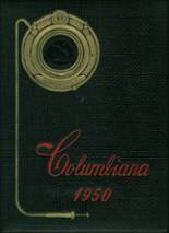 Columbia Grammar & Preparatory School 1950 yearbook cover photo
