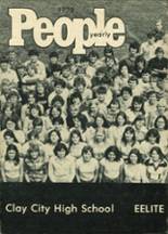 Clay City High School 1978 yearbook cover photo