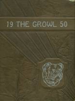 Three Rivers High School 1950 yearbook cover photo