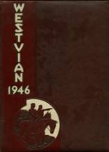 West View High School 1946 yearbook cover photo