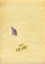 Leipsic High School 1963 yearbook cover photo