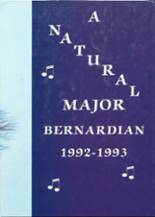 St. Bernard Preparatory School 1993 yearbook cover photo