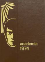 Athens Academy 1974 yearbook cover photo